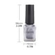 thumbnail image 3 of Esmalte de uñas de colores con efecto espejo, esmalte de uñas suave, 6 ml, 3 of 9