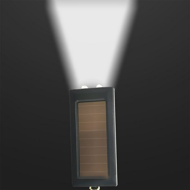 Linterna solar recargable LED Mini linterna doméstica Linterna pequeña Linterna portátil Llavero Luz solar glim