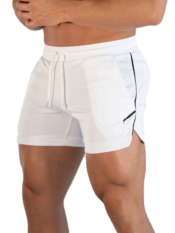 Trendmen Men's Drawstring Solid Color Elastic Waist Casual Sporty