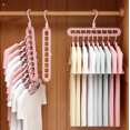 thumbnail image 4 of Bxaolu Space Saving Hangers 9-Hole Heavy Duty for Closet Organizers and Storage, 360° Swivel Hook, Cascading Design for Wardrobe, Apartment, RV Storage, Home Essentials, 4 of 7