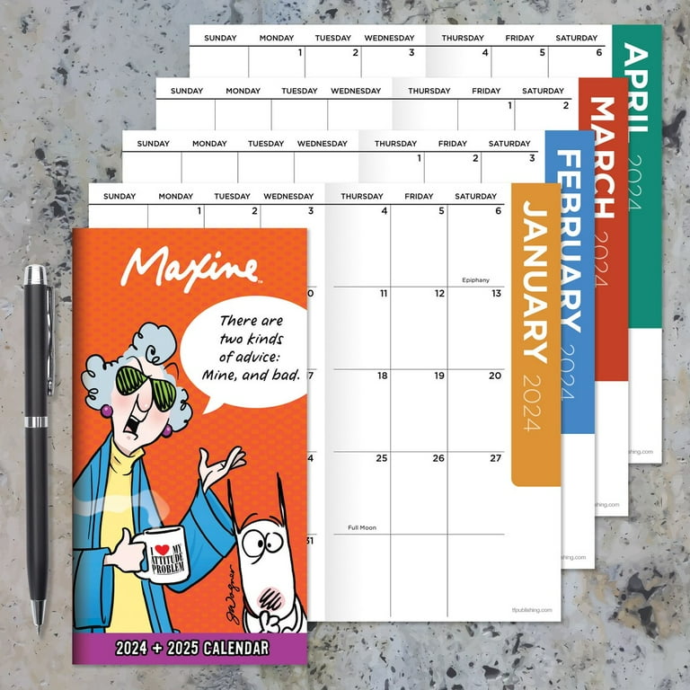 Maxine Daily Calendar 2025