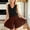 Brown, variant on Endives Women's Shorts Solid Color Loose Summer Bermuda Short Knee Length Elastic Waist Beach Lounge Workout Casual Long Short Wide Leg Shorts