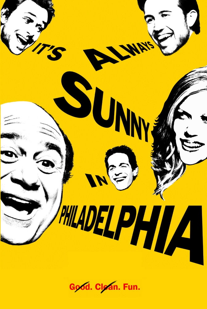 Its Always Sunny In Philadelphia Poster 24x36 Art Poster 24x36 Multi