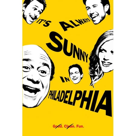 Best Posters Its Always Sunny In Philadelphia Poster 11Inx17In Mini Poster 11x17 Poster Color Category: Multi, Unframed, Ages: Adults