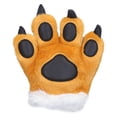 thumbnail image 3 of Guantes De Felpa De Garras De Animales, Lindos Guantes De Pata De Tigre Con Una Máquina De Tela Suave De Felpa Lavable Para Niños Juego De Rol De Halloween Disfraz, 3 of 7