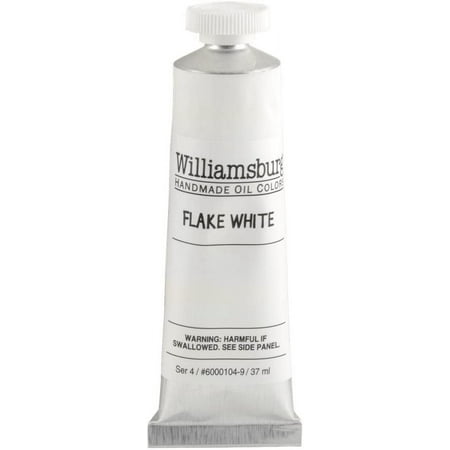UPC: 0877463000485 | Williamsburg Handmade Oil Colors 37ml Tube Flake White Oil Paint