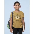 thumbnail image 2 of Cute Little Bear Face T-Shirt Juniors -Image by Shutterstock,  x-Small, 2 of 4