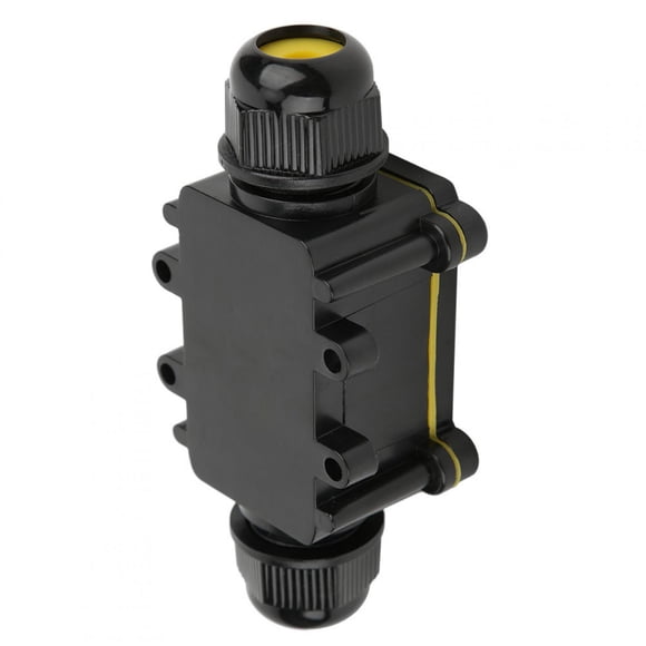 Caja de conexiones, caja de conexiones IP68, protección de línea de cable subterráneo de 2 vías, conector de cable de distribución, eficiencia óptima