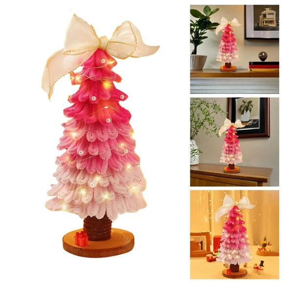 Pipe Cleaners Craft Supplies Christmas Pipe Cleaners Set DIY Stick Xmas Tree With Base Pipe Cleaners Bulk For Arts And Crafts