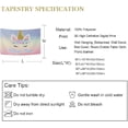 thumbnail image 4 of FREEAMG Tapestry Galaxy Cute Magic Unicorn Tapestry Wall Hanging Decorative Wall Tapestries Wall Art Wall&nbsp;Blanket&nbsp;Bedding Tapestry for Bedroom Living Room Dorm Home Decor 60"x51", 4 of 7