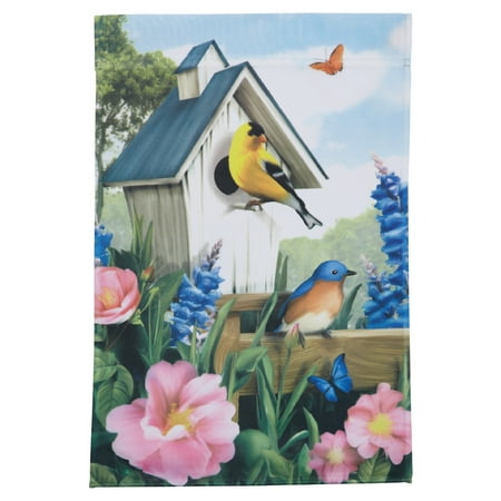 Seasonal Garden Flags Set Seasonal Garden Flags for Spring, Summer, Fall and Winter with Weighted Rod at the Bottom - Set Of 4 ()