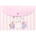 thumbnail image 1 of Carpetas Transparentes Carpeta De Documentos Carpeta De Papel Sobres De Plástico Lovely Bunny Impermeable A Prueba De Polvo Durable Anticorrosión PP Botón A Presión ANGGREK GG1217, 1 of 1