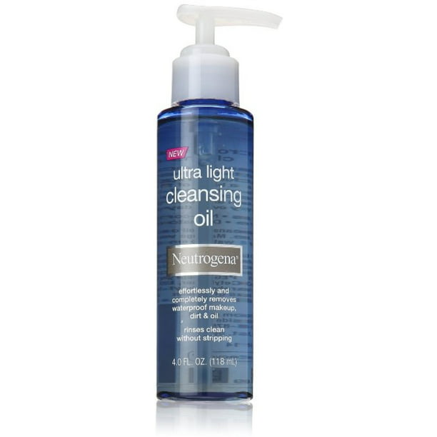 Neutrogena Ultra-Light Cleansing Oil 4 oz (Pack of 6) - Walmart.com ...