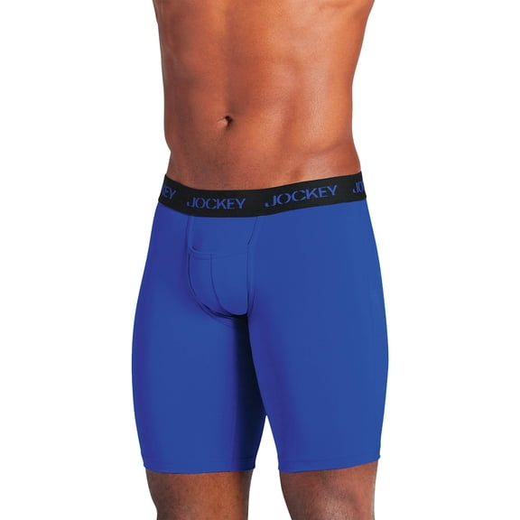 Jockey Men's Sport Microfiber 10" Midway Brief