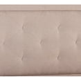 thumbnail image 2 of Hillsdale Becker Upholstered Twin Panel Headboard in Cream, 2 of 5