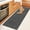 Black, variant on Kitchen Runner Mat Cushioned Anti-Fatigue Kitchen Rug, Waterproof Non-Slip Kitchen Mats and Rugs Heavy Duty Comfort Foam Rug for Kitchen, Floor Home, Office, Sink, Laundry | 18''x48''