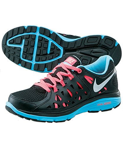 Nike Dual Run 2 Msl Womens BLK/LTBL/PNK - Walmart.com