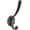 Lifetime Graphite Nickel, variant on Baldwin 00742150 Costume Hook, Satin Nickel