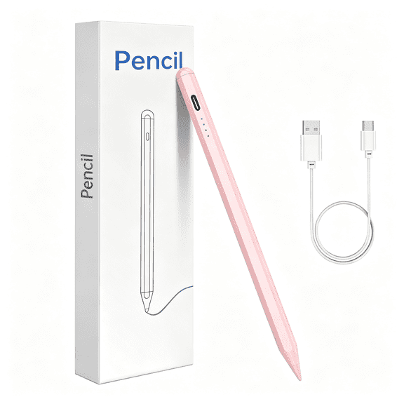 GJX Stylus Pen for Ipad (2018-2026) Pencil with Palm Rejection|Fast Charge,Tilt Sensitivity,For Ipad 11/10/9/8/7/6Th Gen,Pro 13"/12.9"/11"/M4,Air 7/6/5/4/3/M3/M2,Mini 6/5Th (Pink)