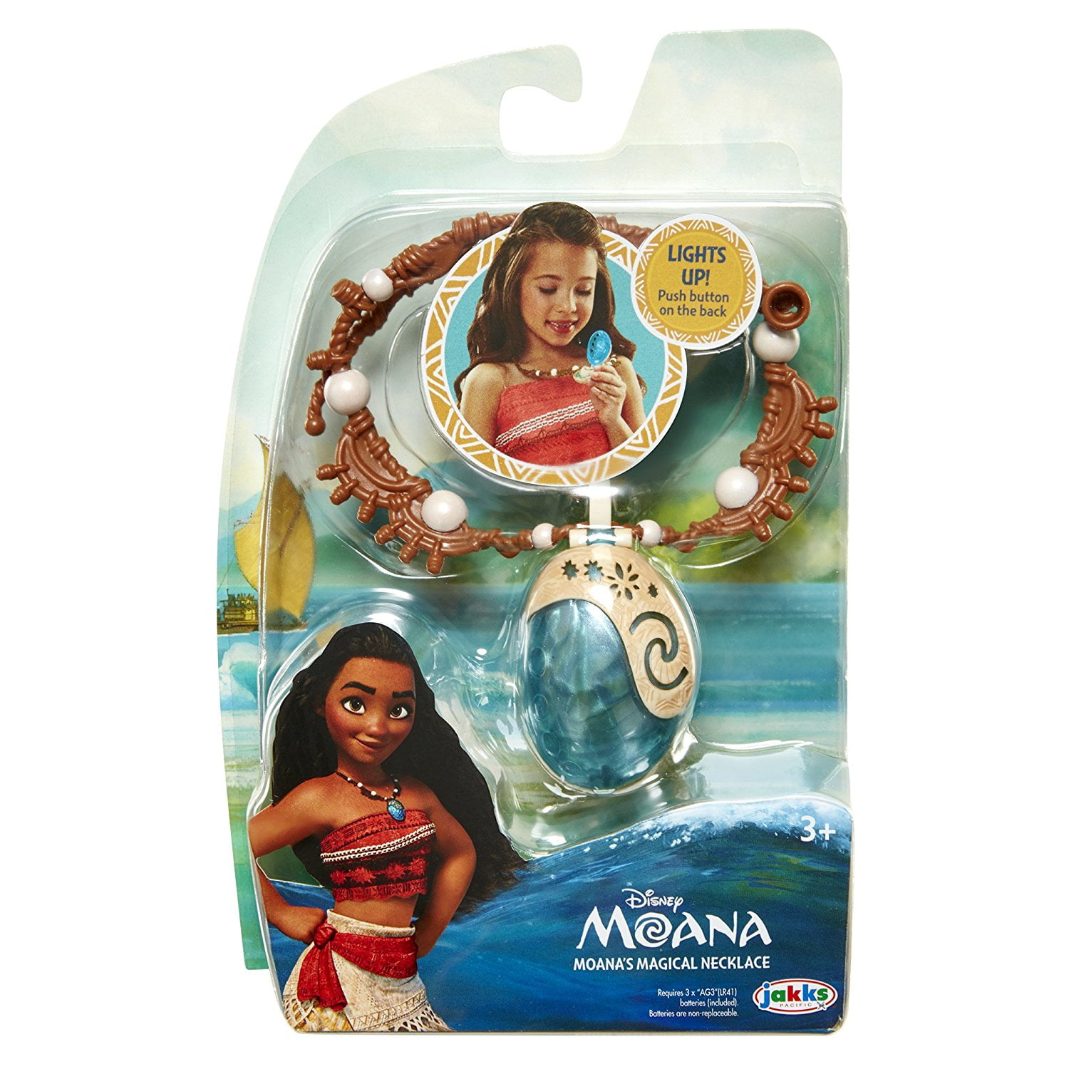 Mua Disney Princess Disney Moana Necklace Light Up Magical Seashell Heart  of Te Fiti trên Amazon Mỹ chính hãng 2024 | Fado