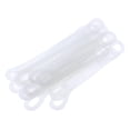 thumbnail image 3 of Lote de 30 almohadillas antideslizantes de silicona para perchas de ropa S blanco, 3 of 9