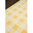 thumbnail image 2 of Momeni Geo India Hand Made Wool Geometric Yellow Area Rug 7'6" X 9'6", 2 of 5