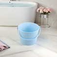 thumbnail image 4 of HLONK Shower Bucket Camping Plastic Buckets with Handles Travel Sky-blue, 4 of 7