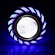 thumbnail image 2 of Faro de motocicleta LED Halo único Angel Devil Eye Vevor Blue, 2 of 5