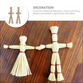thumbnail image 2 of LEEYNEER Halloween Party Scarecrow Decor Grass Material Hanging Rope 2Pcs, 2 of 6