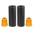 thumbnail image 1 of Unique Bargains Juego de 2 cubiertas antipolvo para maletero con amortiguador de parachoques trasero para Toyota Corolla 2003-2008 No.4834147010, 1 of 6