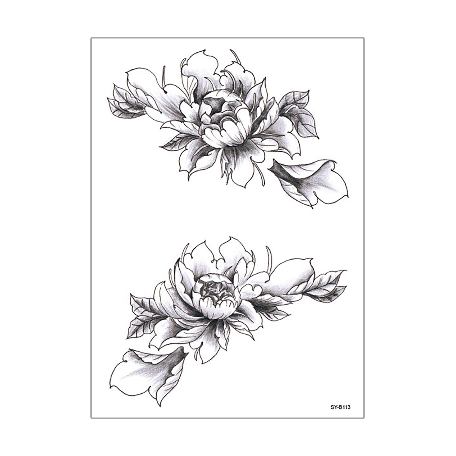 Temporary Tattoo Stickers Multicolor Mixed Style Body Art Temporary