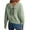 Green, variant on Eytino Sweaters for Women Long Sleeve Fall Back Bow Knot Sweaters Crew Neck Solid Knit Pullover Tops