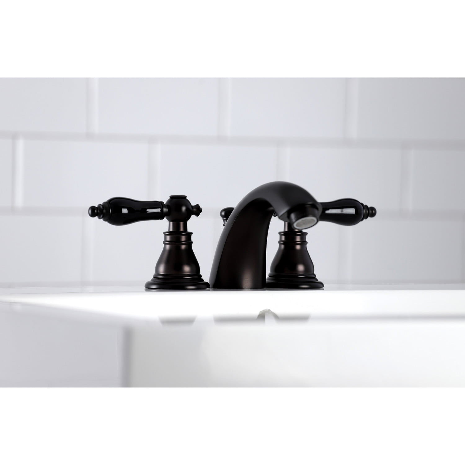 Kingston Brass KB955AKL Duchess Mini-Widespread Bathroom Faucet, Oil Rubbed Bronze