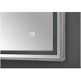 thumbnail image 2 of Avanity LED-M59-SS Led 59-1/16" W X 27-9/16" H Modern Rectangular Stainless Steel Framed, 2 of 7