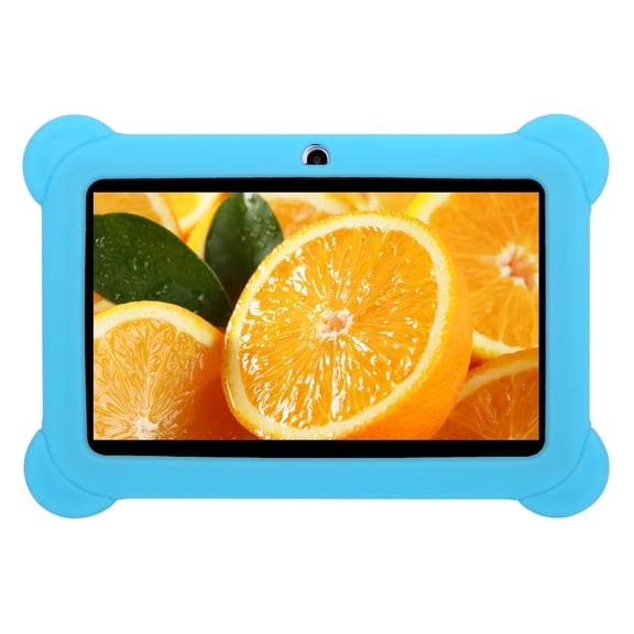 Silicone Kids Shockproof Anti-scratch Case for 7" Tablet in Blue