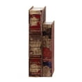 thumbnail image 3 of A&B Home Antique Book Boxes - Set of 6-Color:Brown,Style:Classic Vintage, 3 of 7