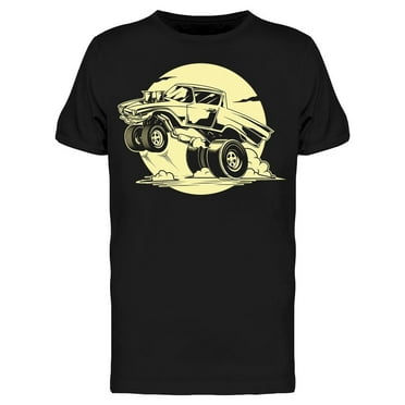 Wheelie Pickup T-Shirt Men -Image by Shutterstock, Male x-Large