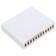thumbnail image 4 of Estación de carga USB, derivación inteligente de 12 puertos, luz indicadora de LED, reconocimiento automático, concentrador de carga USB, enchufe de 100-240VUS, 4 of 5