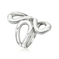 thumbnail image 3 of Ross-Simons Italian Sterling Silver Abstract Floral Ring, Women's, Adult, 3 of 6
