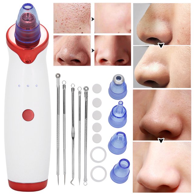 Máquina De Eliminación De Puntos Negros, 5 Limpiador De Poros Limpiador De Poros Faciales Con Aspiradora De Puntos Limpiador Facial Puntos Negros For Cepillos De Limpieza Facial Por Usb Profesional Ecomeon no