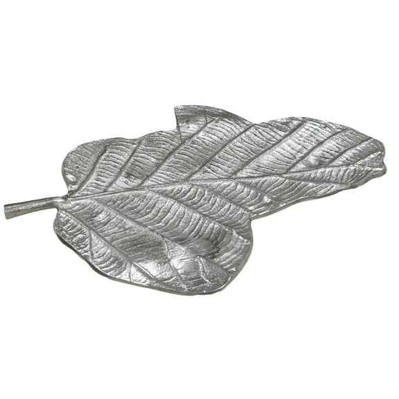 HANDMADE ECO-FRIENDLY 100% ALUMINUM TRADITIONAL PATTERN SILVER DECORATIVE TRAYS- 7.08'' x 4.72'' x 0.74'' SIZE, SILVER COLOR, TRADITIONAL DESIGN, DECORATIVE TRAYS BBH HOMES