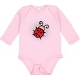 thumbnail image 3 of Inktastic Ladybug Lover Girls Long Sleeve Baby Bodysuit, 3 of 5
