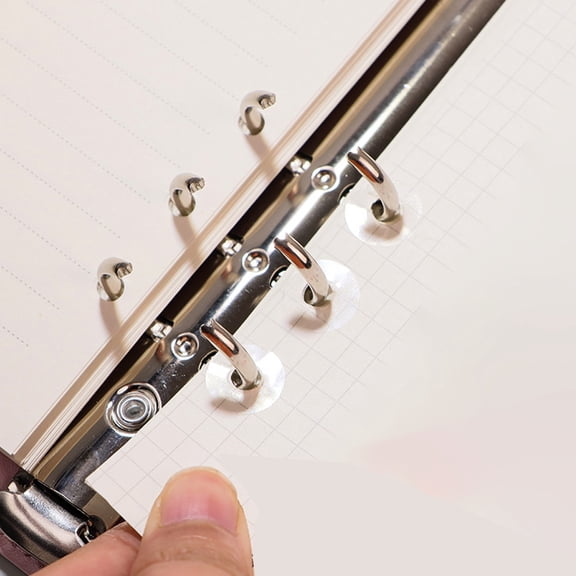 Milisten  12 Sheets Hole Reinforcement Stickers Loose-leaf Protection