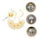thumbnail image 5 of Houderco 1Jgo Amarillo Collar Y Falda De Malla Para Mascotas Accesorios Veraniegos, 5 of 8