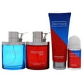 thumbnail image 2 of Yacht Man Blue and Yacht Man Red by Myrurgia for Men - 4 Pc Gift Set 3.4oz Red EDT Spray, 3.4oz Blue EDT Spray, 5.07oz After Shave Balm, 1.69 Deodorant Stick, 2 of 5