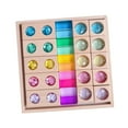 thumbnail image 2 of Bloques de Gemas de Madera Acrílica, Bloques de Construcción de Piedras Preciosas, Juego Abierto, Regalo Ideal, Coordinación Mano-ojo, Juguete Apilabl, 2 of 8
