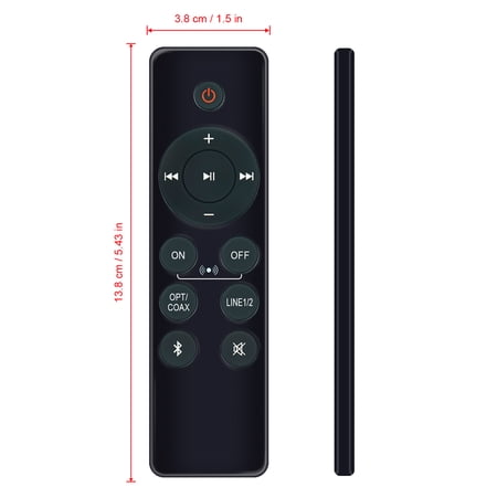 Vinabty RC80B Replacement Remote Control for EDIFIER R1280DBs Speakers