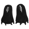thumbnail image 1 of 1 par de adorables pantuflas polares, botas con garras de animal, zapatos de cosplay, pantuflas antideslizantes de invierno para casa (negras), 1 of 8