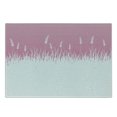 thumbnail image 3 of Pink Cutting Board, Field Farm Life Inspired Scene Cut into Half with Bushes and Wheat Art Print, Decorative Tempered Glass Cutting and Serving Board, Small Size, Hot Pink and White, by Ambesonne, 3 of 5