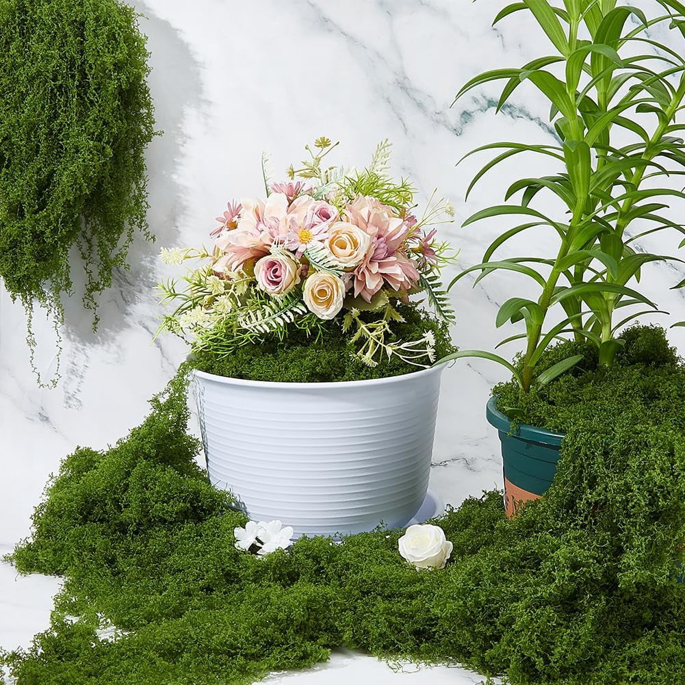 5mmx500g Artificial Moss 17.6oz Green Moss Grass Decor